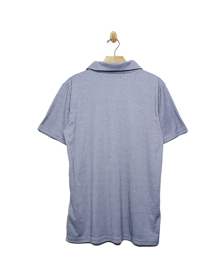 Light blue polo shirt